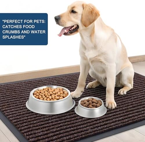 OLANLY Front Door Mat 47x34, Waterproof Heavy-Duty Indoor Outdoor Doormat - Image 6