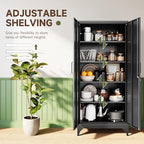 Letaya 71" H Metal Storage Cabinet - Image 5
