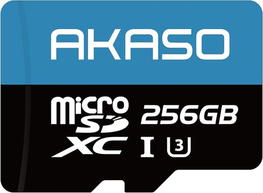 AKASO 256GB microSDXC U3 Memory Card by AKASO