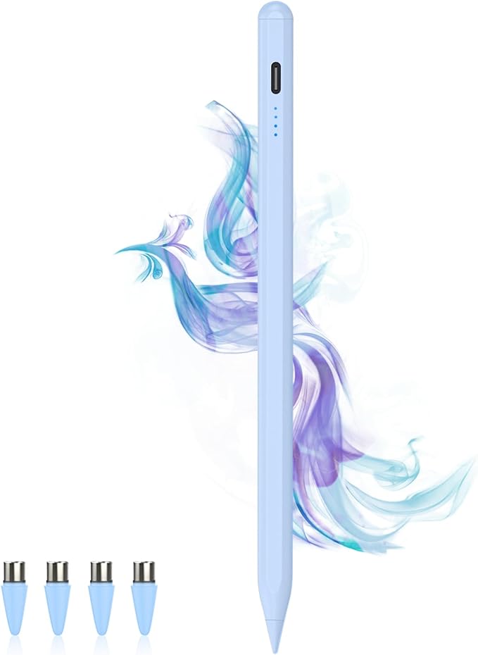 Stylus Pens for Touch Screens Power-Display Tablet Pen POM Tip Magnetic Digital by DOGAIN
