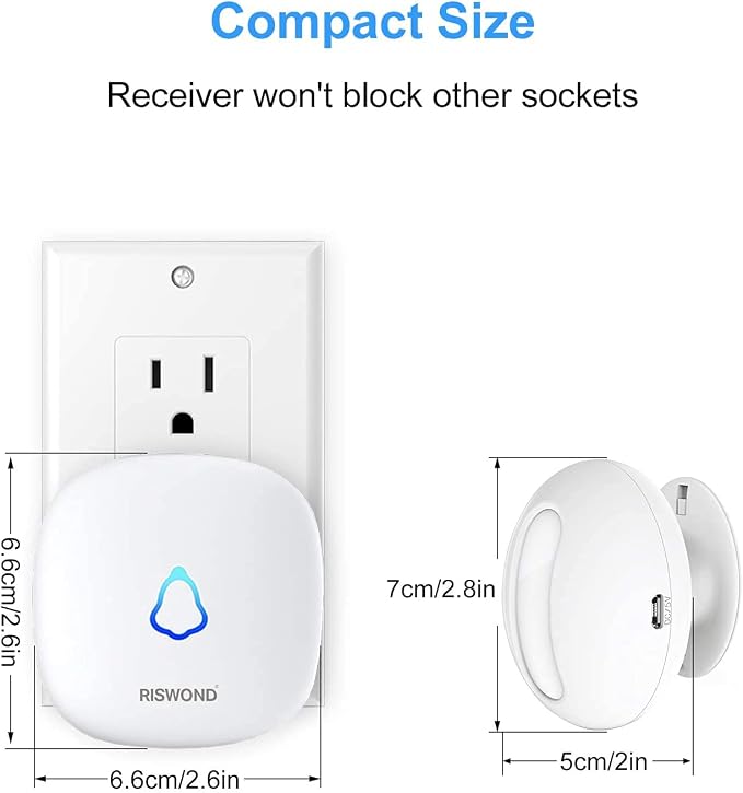 Wireless Motion Sensor Door Chime: Business Entry Doorbell Indoor Motion - Image 5