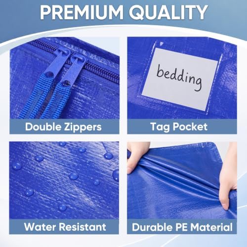 TICONN 6 Pack Extra Large Moving Bags Heavy Duty - Image 6