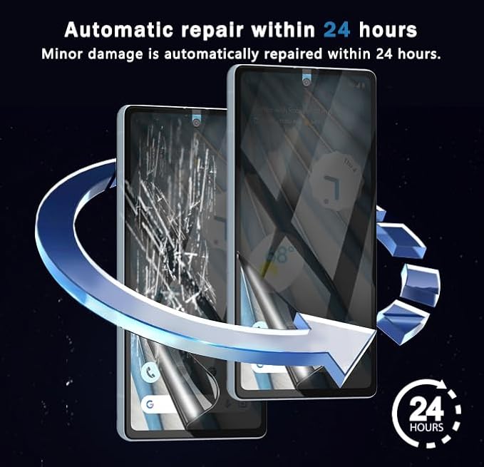 1 Pack for Google Pixel 7a Privacy Screen Protector - Image 3