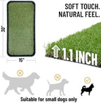 Ottomanson Artificial Grass Puppy Potty Training Pad - Image 5