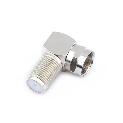 EZYUMM 2-Pack 90 Degree Coaxial Connector, Right Angle Coax Adapter - Image 8