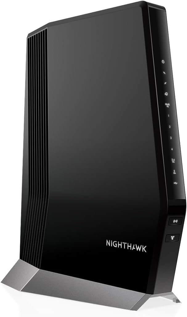 NETGEAR Nighthawk Cable Modem and WiFi 6 Router Combo by NETGEAR