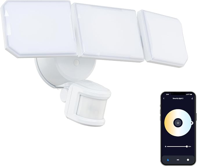 Guardian SMART Flood and Security Wall Light by EastGroveHome