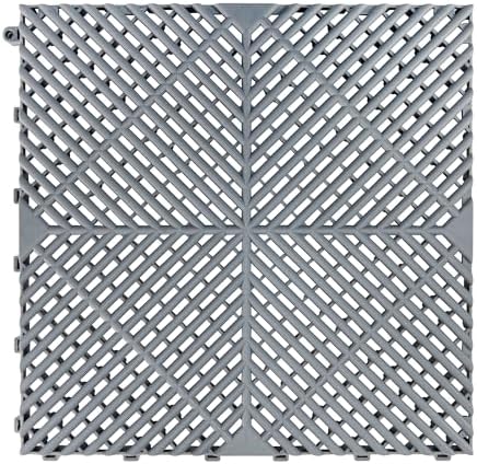 SafeRacks Vented Interlocking Garage Floor Tiles by SafeRacks