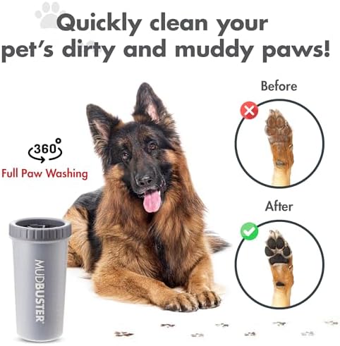 Dexas MudBuster Portable Dog Paw Cleaner - Image 5