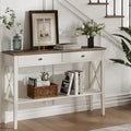 ChooChoo 47" Farmhouse Entryway Table by ChooChoo