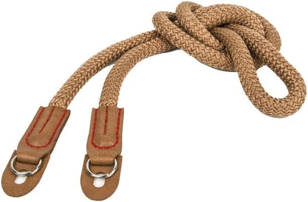 Vintage Handmade Cotton Leather Rope Camera Neck Strap - Image 2