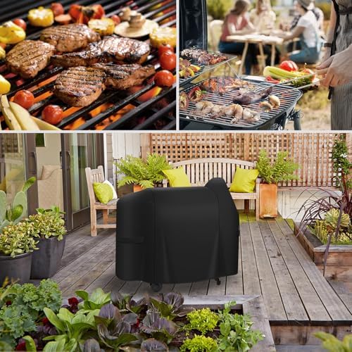 i COVER 600D Grill Cover for Pit Boss 820-850 Series, Heavy-Duty Premium Canvas - Image 7