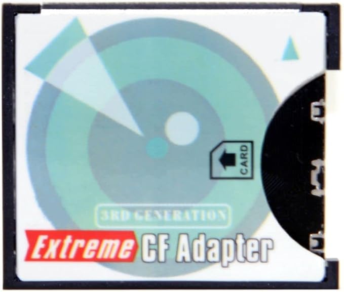 Chenyang SD SDHC SDXC to CF Compact Flash Memory Card Adapter Reader Type I - Image 8