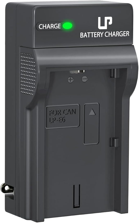 LP LP-E6 LP E6N Battery Charger, Charger Compatible by LP