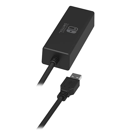 Nintendo Switch Wired Internet LAN Adapter by HORI Officially Licensed by - Image 3