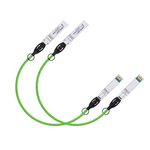ipolex Colored 10G SFP+ Twinax Cable, Direct Attach Copper Passive Cable in by ipolexUS