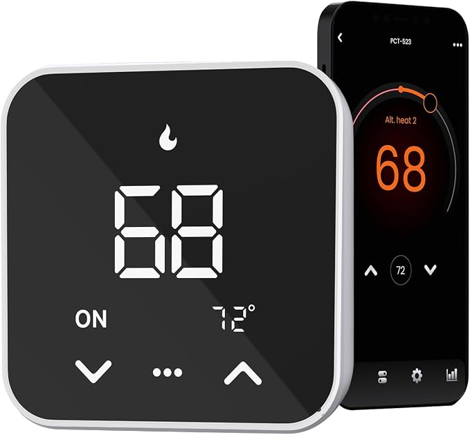 Smart Thermostat for House, WiFi Programmable Thermostat, Compatible by EdgeAnt