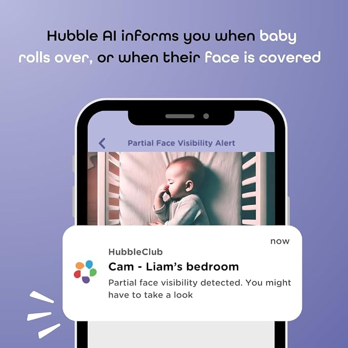 Hubble Connected AI Vision 5-in-1 2K UHD Baby Monitor - Image 9