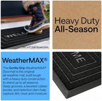GORILLA GRIP WeatherMAX Door Mat, Indoor Outdoor Use - Image 3