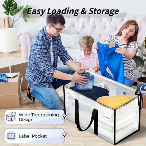 ukeetap 16 Pack Extra Large Clothes Storage Bins - Image 5