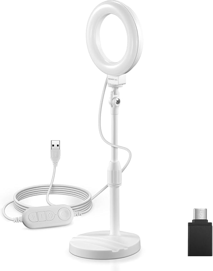 NEEWER BASICS 5"/13cm Desk Ring Light by Neewer