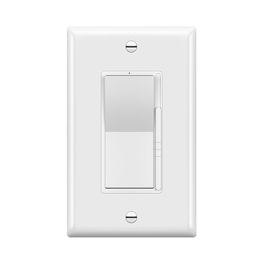 TOPGREENER Kalide Dimmer Light Switch, LED Dimmer Switch, Full Range Dimming by TOPGREENER