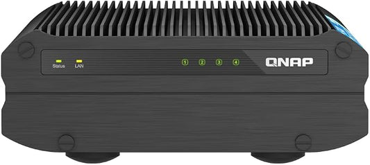 QNAP TS-i410X-8G-US 4 Bay High-Speed fanless Industrial NAS by QNAP