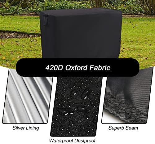 Kingling Outdoor Prep Table Cover Waterproof 36''L x 24''W x 35''H - Image 5