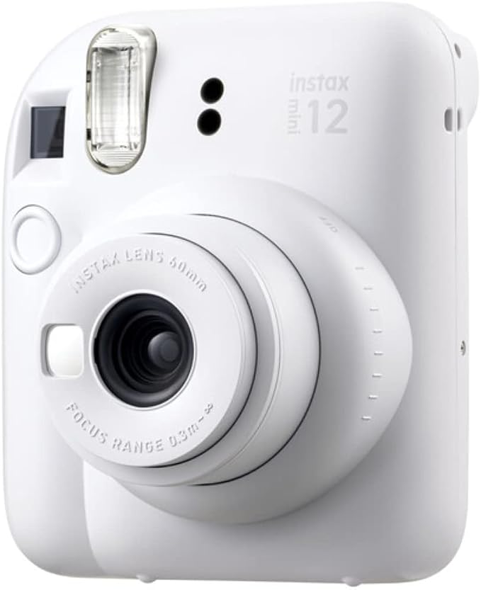 FUJIFILM INSTAX Mini 12 Instant Film Camera | Clay White Bundled - Image 3