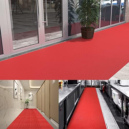 Commercial Drainage Floor Mat 3x16 Ft Wet Area Mat Pool Mats 0.22'' Thick - Image 3