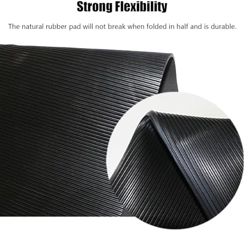 Outdoor Rubber Floor mats for Patio Waterproof, Commercial Home Gym Non Slip - Image 5