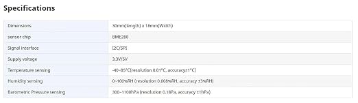 BME280 Environmental Sensor - Image 6
