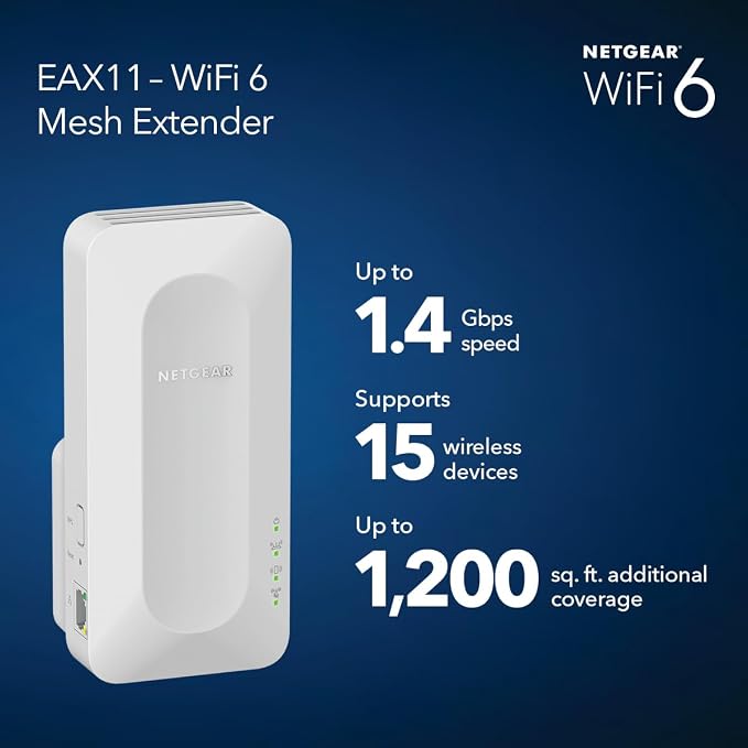 NETGEAR WiFi 6 Mesh Range Extender - Image 2