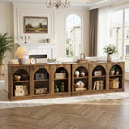 Tribesigns 10.5FT Extra Long Arched Console Table Set of 2 - Image 4