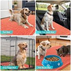 OLANLY Dog Door Mat for Muddy Paws 59x20, Super Absorbent Chenille Mud Mat - Image 7