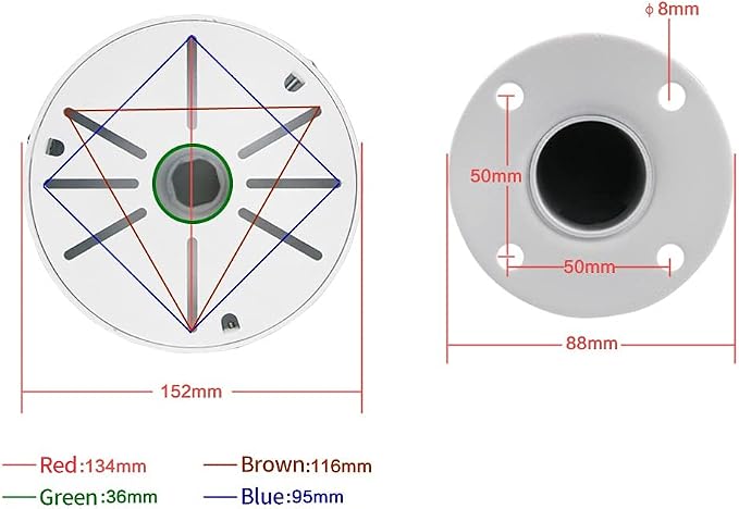 Security Camera Mount Bracket, Universal Wall Mount - Image 3