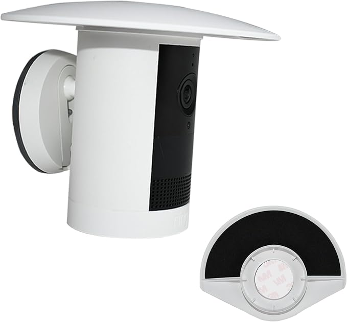UV Rain Cover Compatible with Ring Outdoor Cam Plus, Weatherproof Camera by TEKCAM