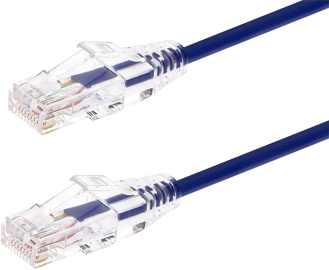 Monoprice Cat6 14ft Purple Component Level Patch Cable UTP 28AWG 550MHz Pure by Monoprice