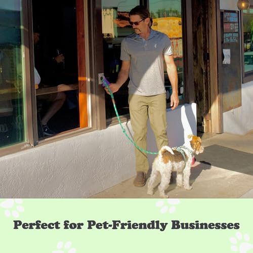 Canine Hitch- Secure Dog Leash Parking Mounted Indoor – Outdoor Wall Hook - Image 5