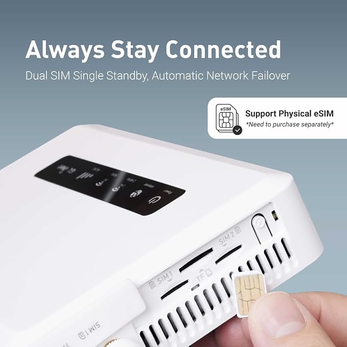 GL.iNet GL-X3000 Cellular Gateway 5G Router - Image 3