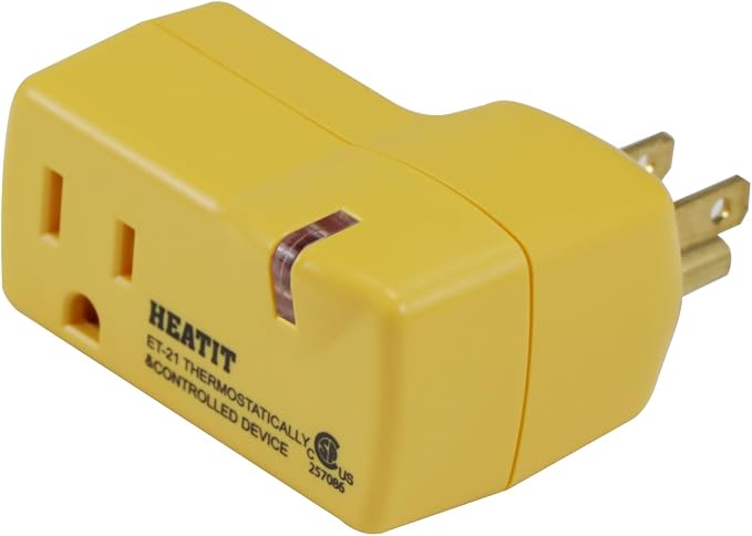 HEATIT ET-21 Freeze Thermostatically Controlled Outlet On at 38F /Off at 50F - Image 8