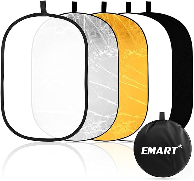 EMART 24'' x 36'' 5 in 1 Photo Collapsible Photography Reflector by EMART