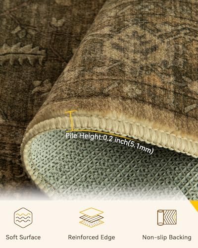 RELEANY Washable Area Rug - Image 2
