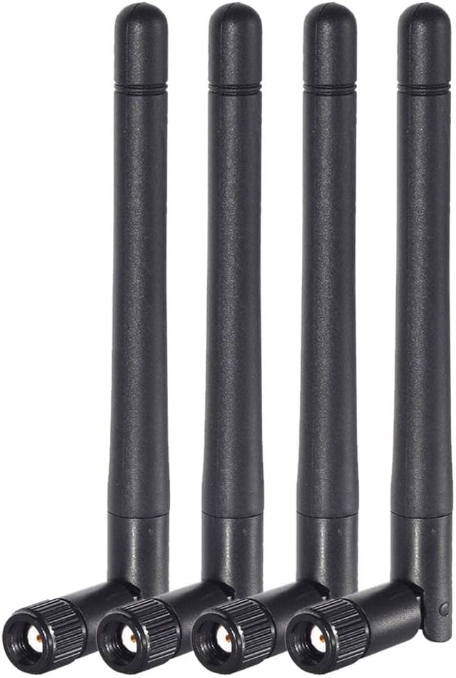 Bingfu Dual Band WiFi 2.4GHz 5GHz 5.8GHz 3dBi MIMO RP-SMA Male Antenna by Bingfu-AntennasConnectivity