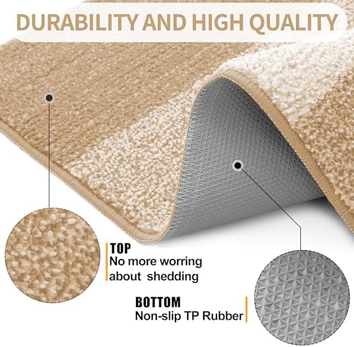 Kitinjoy Indoor Outdoor Door Mat, 59x20 Non-Slip Dirt Trapper Doormats - Image 3