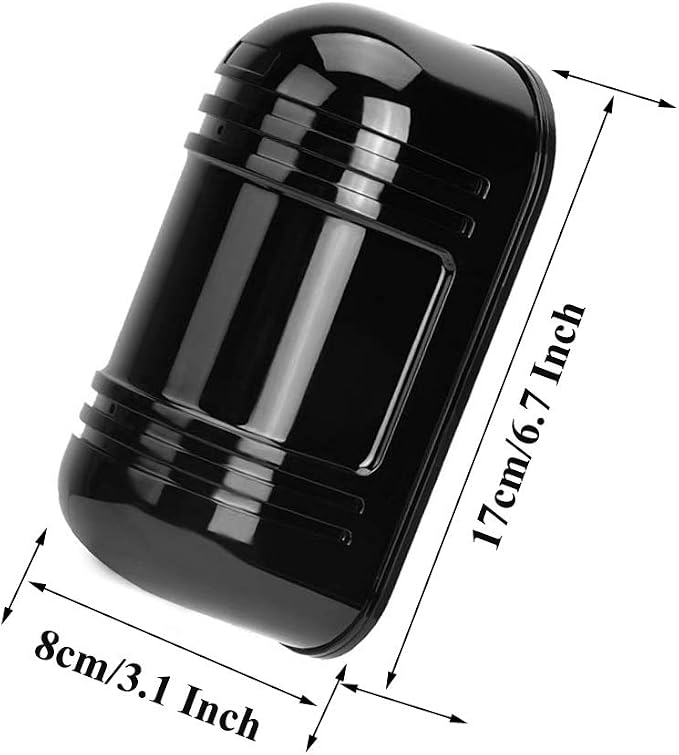 Dual Laser Detector Alarm Beam Sensor Indoor 300m Outdoor 60m Infrared Detector - Image 2