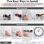 2 Pack Broom Holder Wall Mount, 3 Racks 4 Hooks Mop and Broom Organizer - Image 5