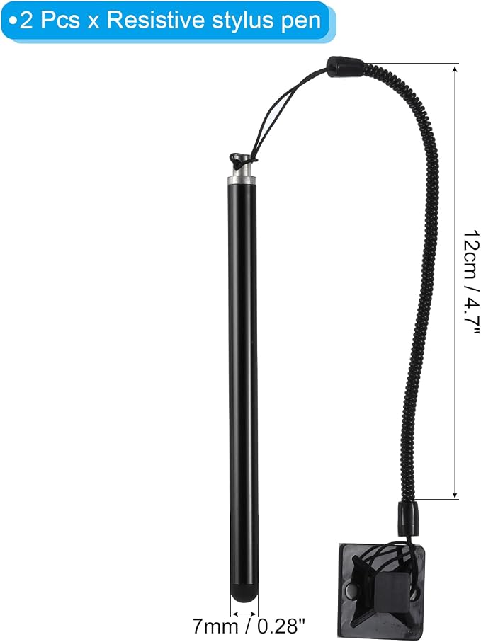 MECCANIXITY 2pcs Resistive Touch Screens Pen Resistance Pen - Image 2