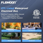 Flemoon Outdoor Extension Cord Safety Cover - Image 4