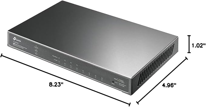 TP-Link TL-SG2008P | Jetstream 8 Port Gigabit Smart Managed PoE Switch | 4 PoE+ - Image 10